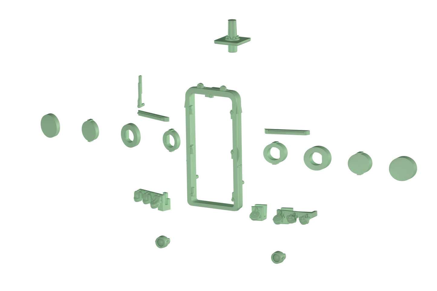 Train Light Parts Set