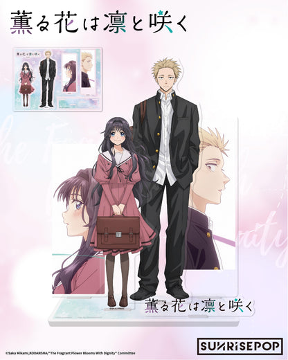 The Fragrant Flower Blooms with Dignity - Acrylic Standee 01 - Rintaro & Kaoruko