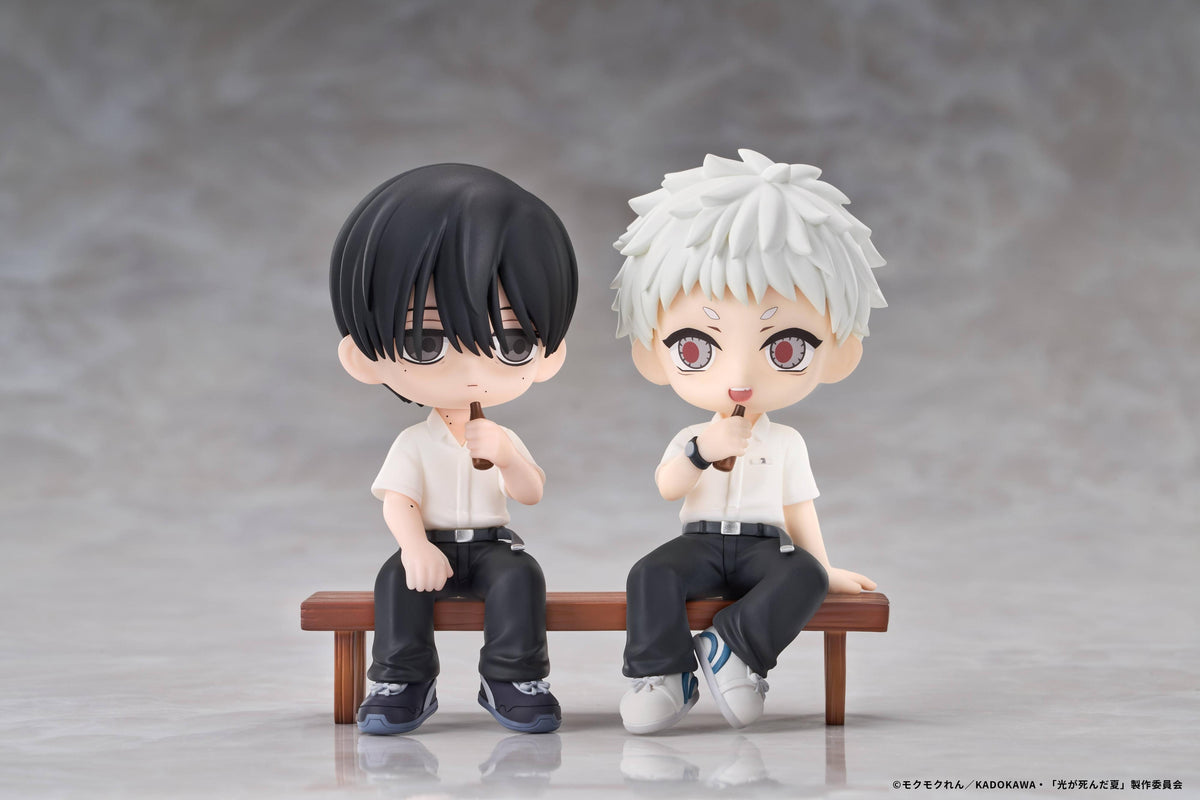 Yoshiki&Hikaru Chibi figure with diorama scene