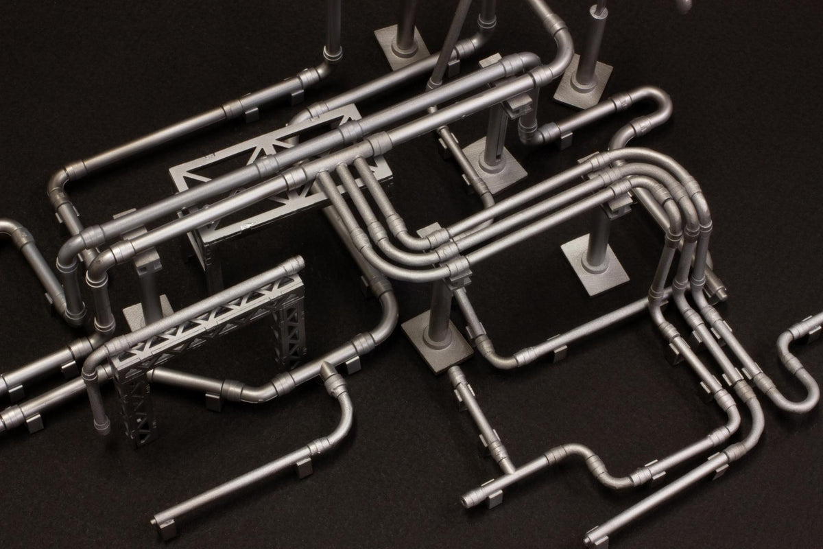 (Model Kits) 1/150 Scale Structure Kit "Plumbing Set"