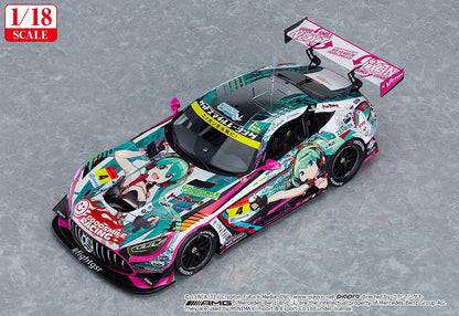 (Model Kits) Hatsune Miku GT Project 1/18th Scale Good Smile Hatsune Miku AMG 2020 SUPER GT Okayama Test Ver. (Rerun)