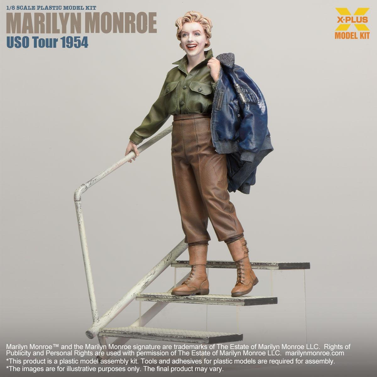 1/8 Scale Marilyn Monroe Plastic Model Kit (Repro)