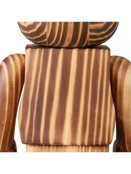 BE@RBRICK Karimoku BURN WOOD 400% [50% deposit required]
