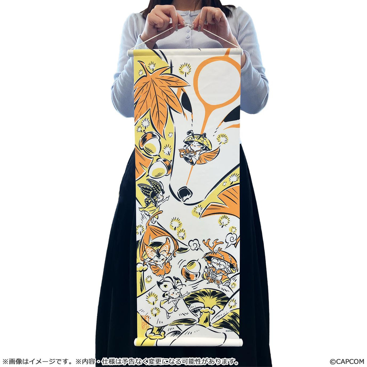 【Okami 20th Anniversary Reprint Art Project】tapestry autumn -From Okami 10th Anniversary artist:Mari Shimazaki-