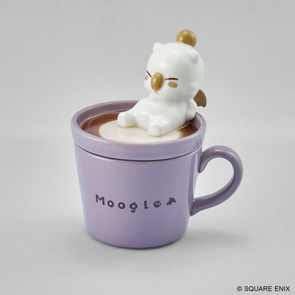 FINAL FANTASY Latte Art Figure Mug - MOOGLE
