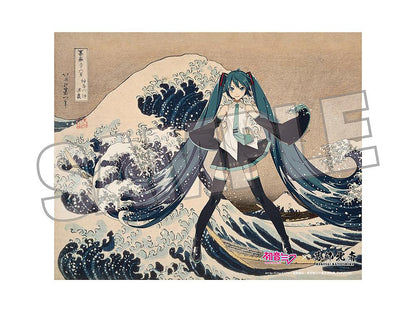Hokusai Katsushika x Hatsune Miku by iXima Canvas Art The Great Wave off Kanagawa (Rerun)