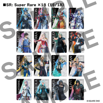 (Blind Box) SQUARE ENIX GALLERY Cards Vol. 01 FINAL FANTASY 40th Anniversary Collection Booster Pack