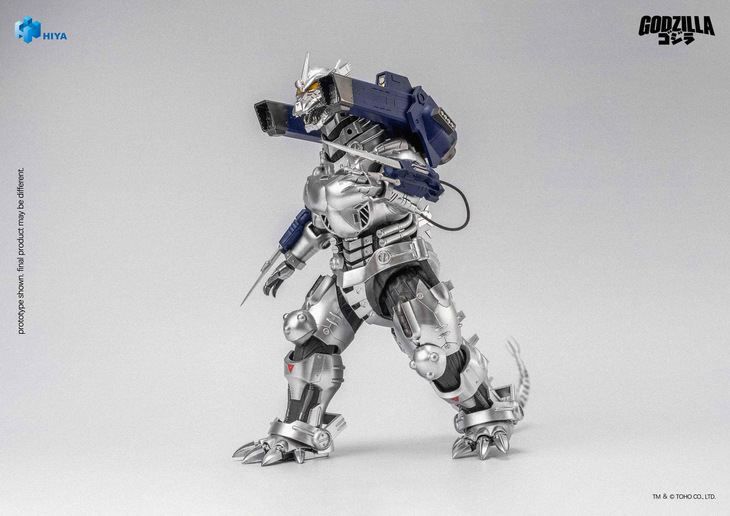 HIYA Exquisite Basic Series None Scale 7.7 Inch GODZILLA AGAINST MECHAGODZILLA Mechagodzilla MFS-3 Action Figure