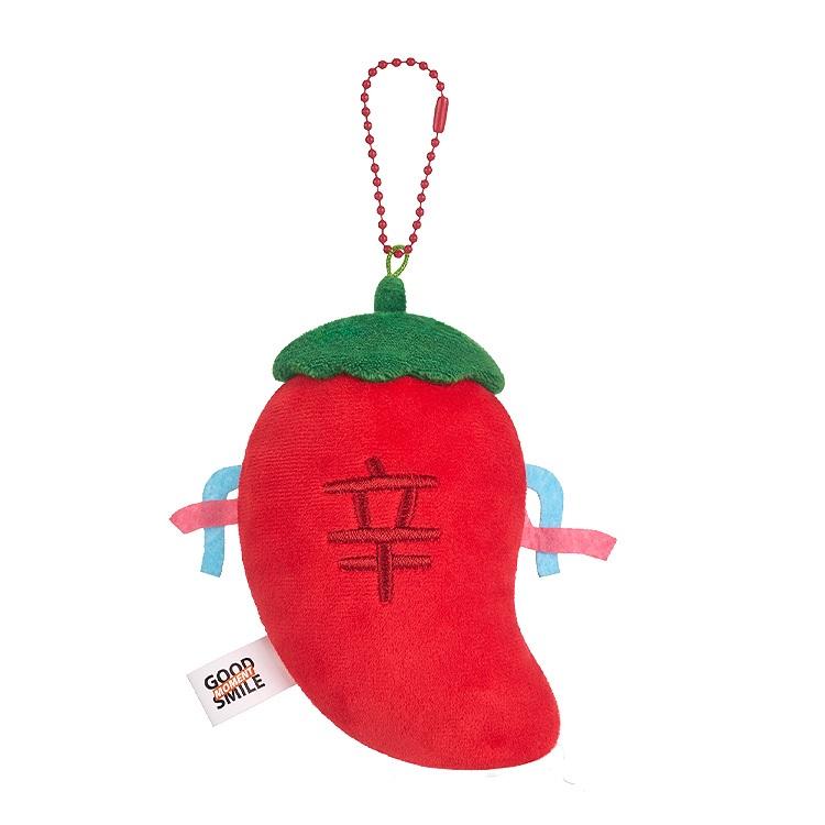 NEEDY STREAMER OVERLOAD Needy Streamer Chinese Restaurant Series Chili Pepper Plushie Mascot Keychain