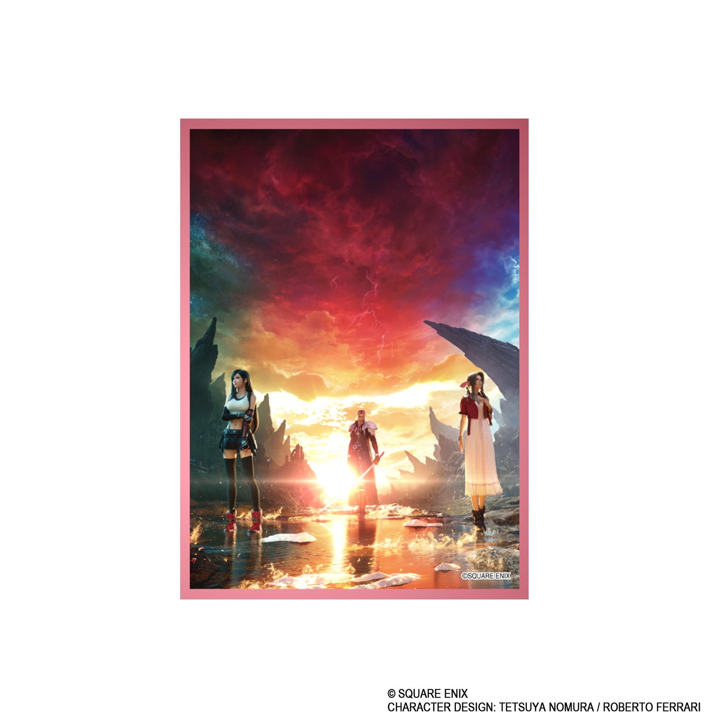 "Final Fantasy" Card Sleeve Series Premium FF7 REBIRTH KEY ART FFCSP-03