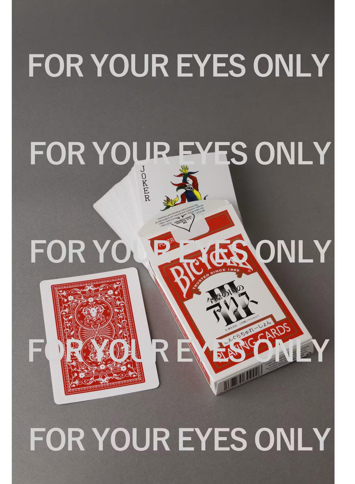 WISH BICYCLE PLAYING CARDS Alice in Borderland
