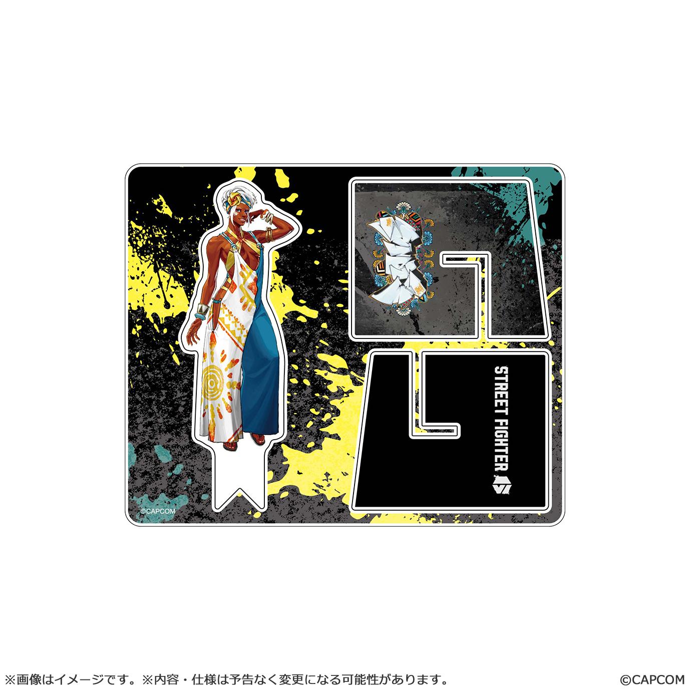 STREET FIGHTER VI Street Fighter 6 batten acrylic stand ELENA Outfit 3