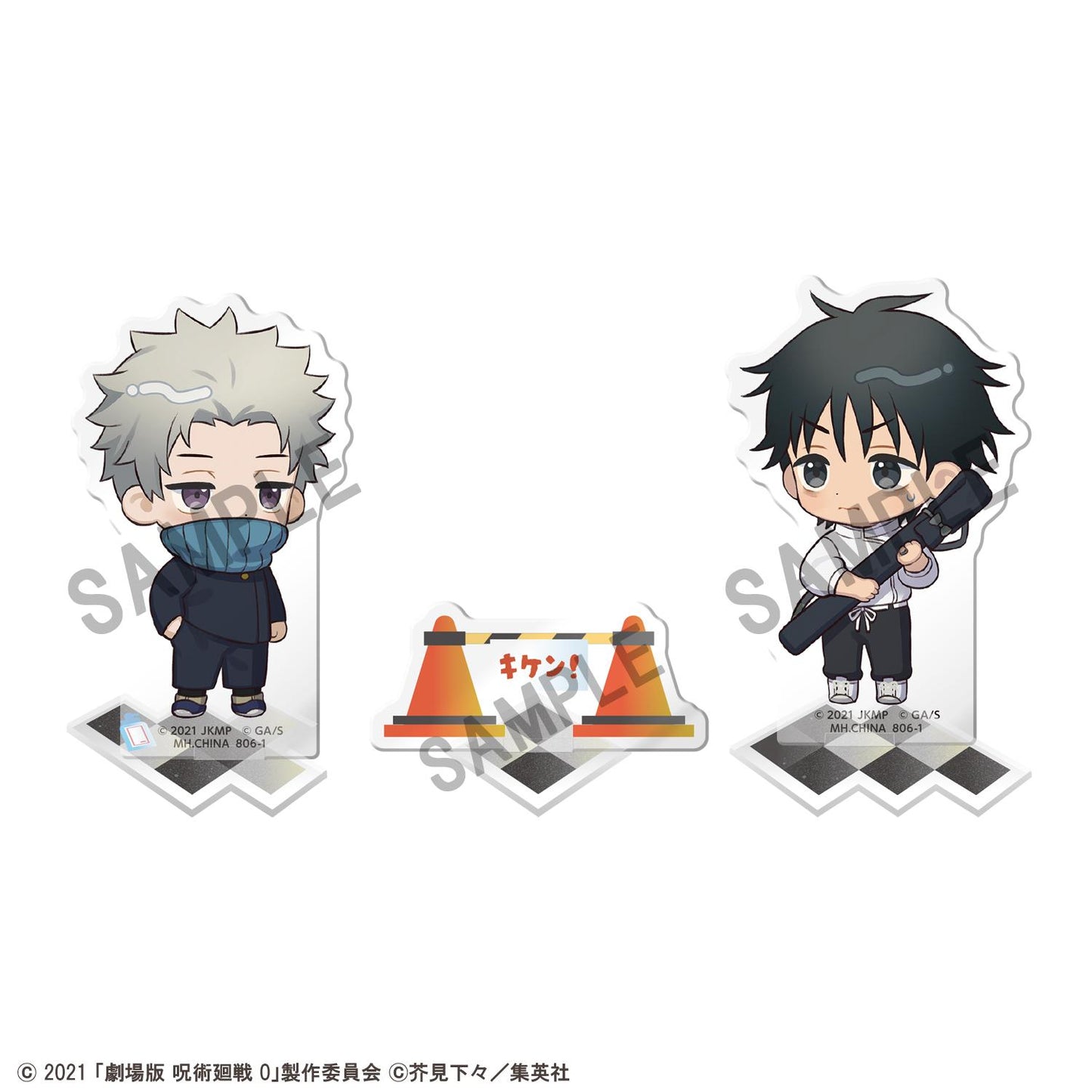 Acrylic Stand Buddycolle Anime Jujutsu Kaisen 5th Anniversary B Toge Inumaki, Yuta Okkotsu(Jujutsu Kaisen 0)