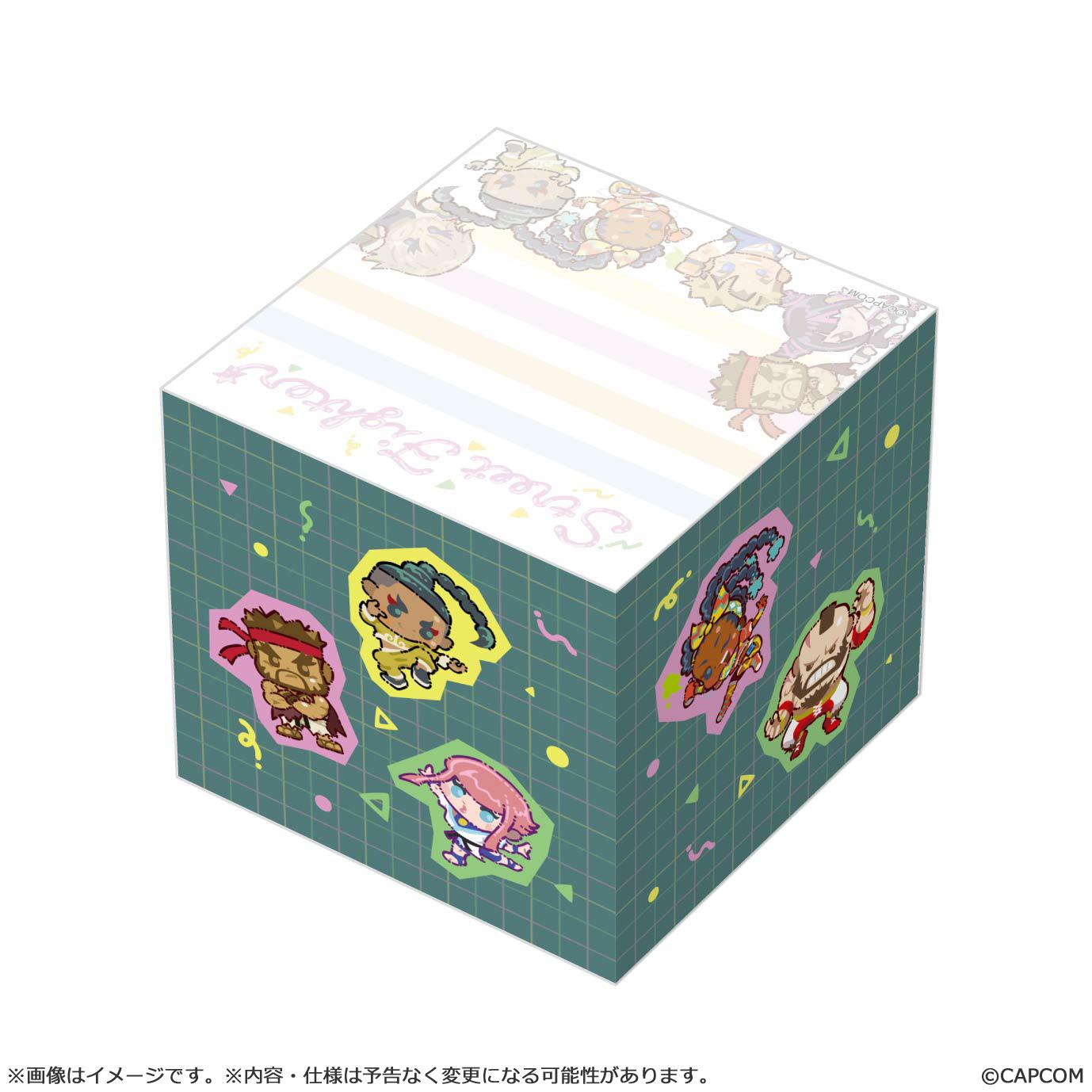 STREET FIGHTER VI Street Fighter 6 Memo block CHIBI STYLE