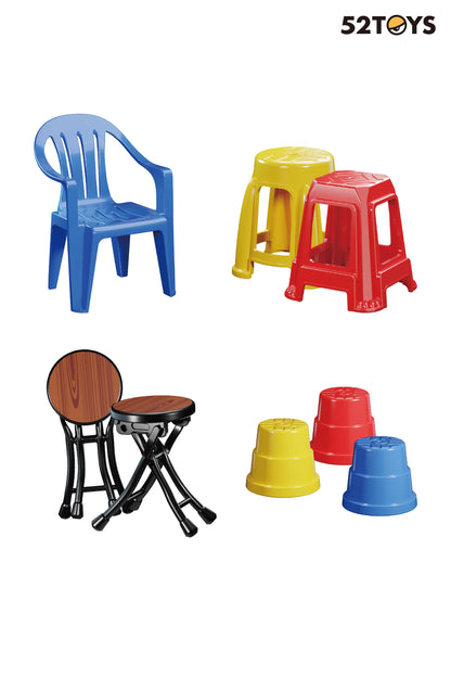 (Blind Box) QUE SERA Series-PLASTIC CHAIRS