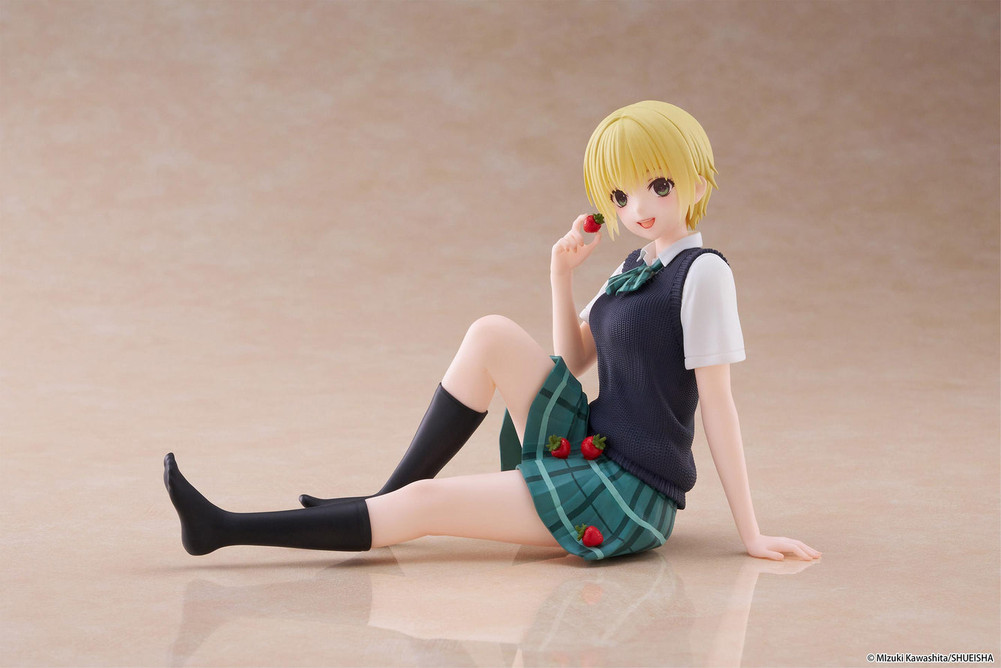 Strawberry 100% Desktop Cute Figure - Tsukasa Nishino (School uniform Ver.)