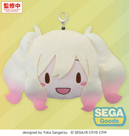 fuwa petit "HATSUNE MIKU: COLORFUL STAGE!" Face Pouch with Reel "Saki Tenma"