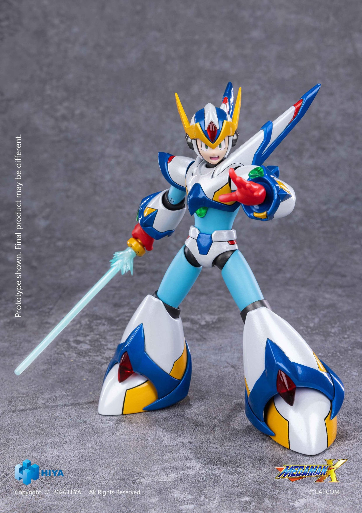 HIYA Exquisite Basic Series None Scale 6 Inch Mega Man X series X Falcon Armor Version Action Figure