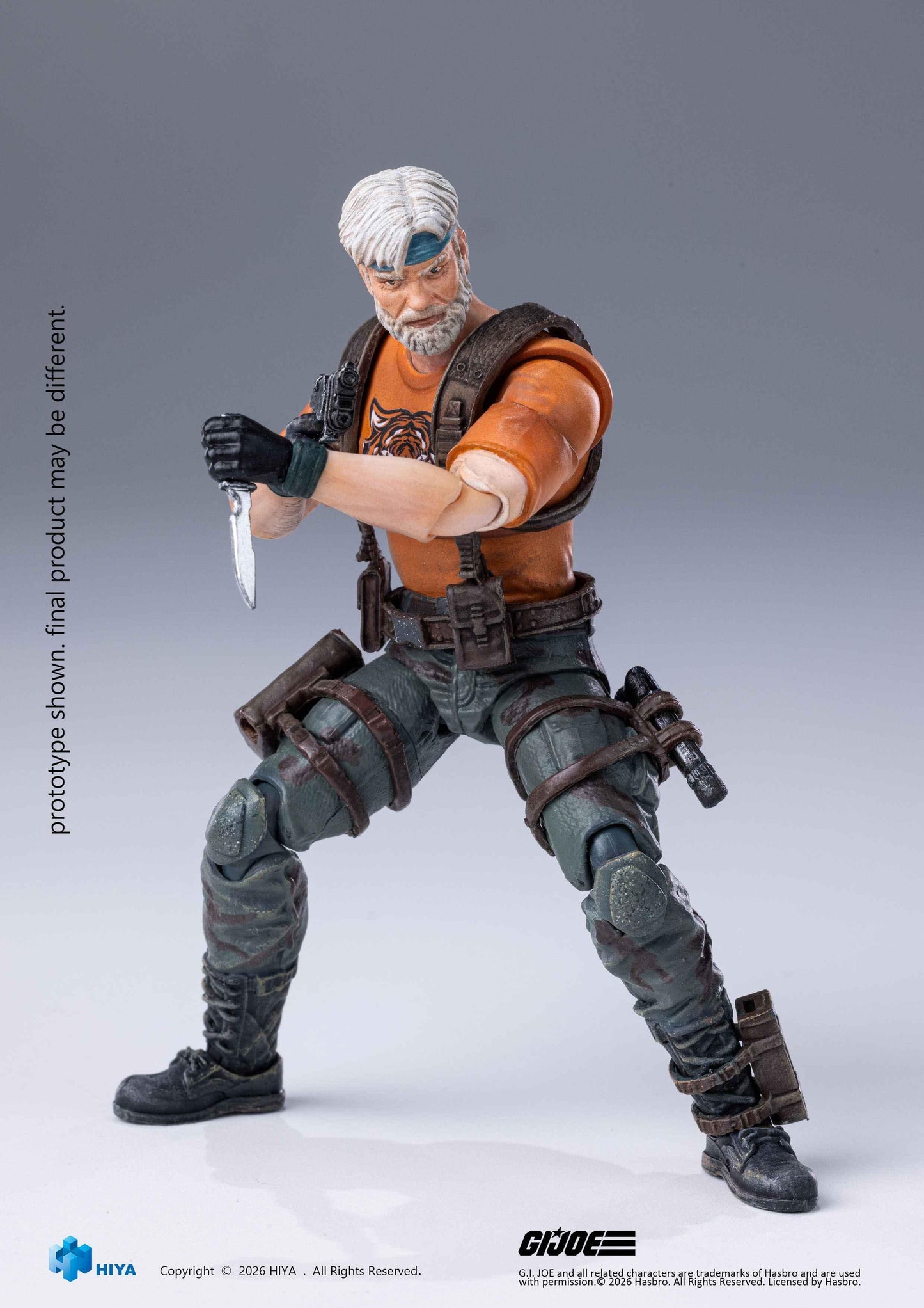 HIYA Exquisite Mini Series 1/18 Scale 4.3 Inch G.I.Joe Outback Tiger Force Version Action Figure