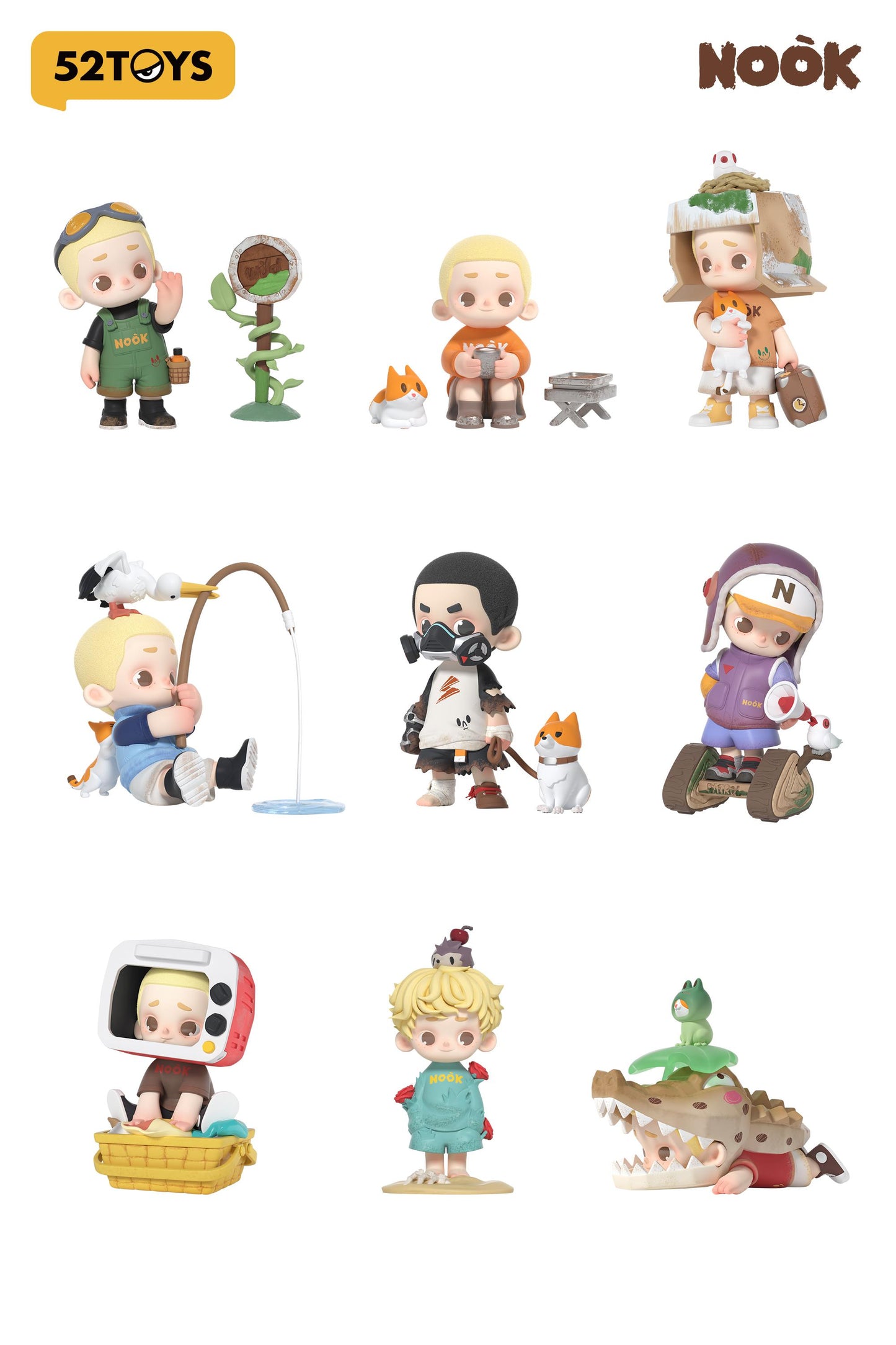 (Blind box) Nook Wasteland Park Series