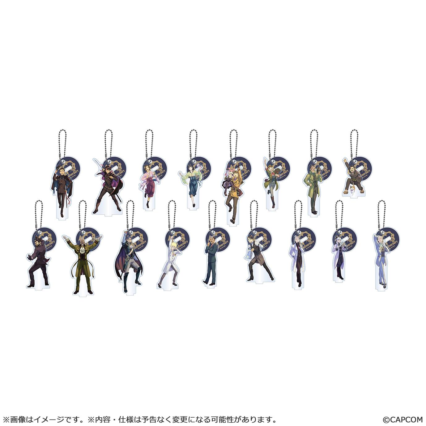 (Blind) The Great Ace Attorney The Great Ace Attorney 10th anniversary acrylic stand Keychain collection