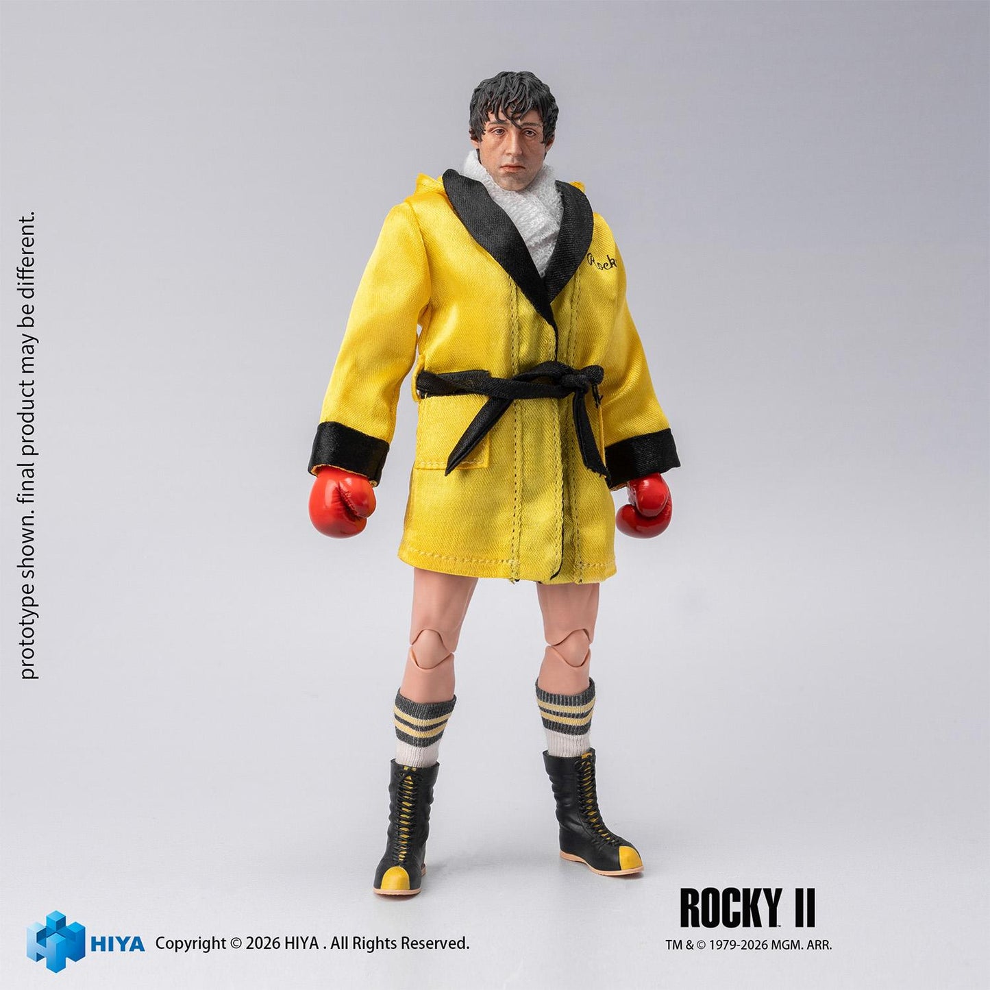 HIYA Exquisite Super Series 1/12 Scale 6.3 Inch Rocky II Rocky Boxer Version Action Figure