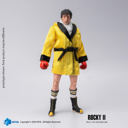 HIYA Exquisite Super Series 1/12 Scale 6.3 Inch Rocky II Rocky Boxer Version Action Figure