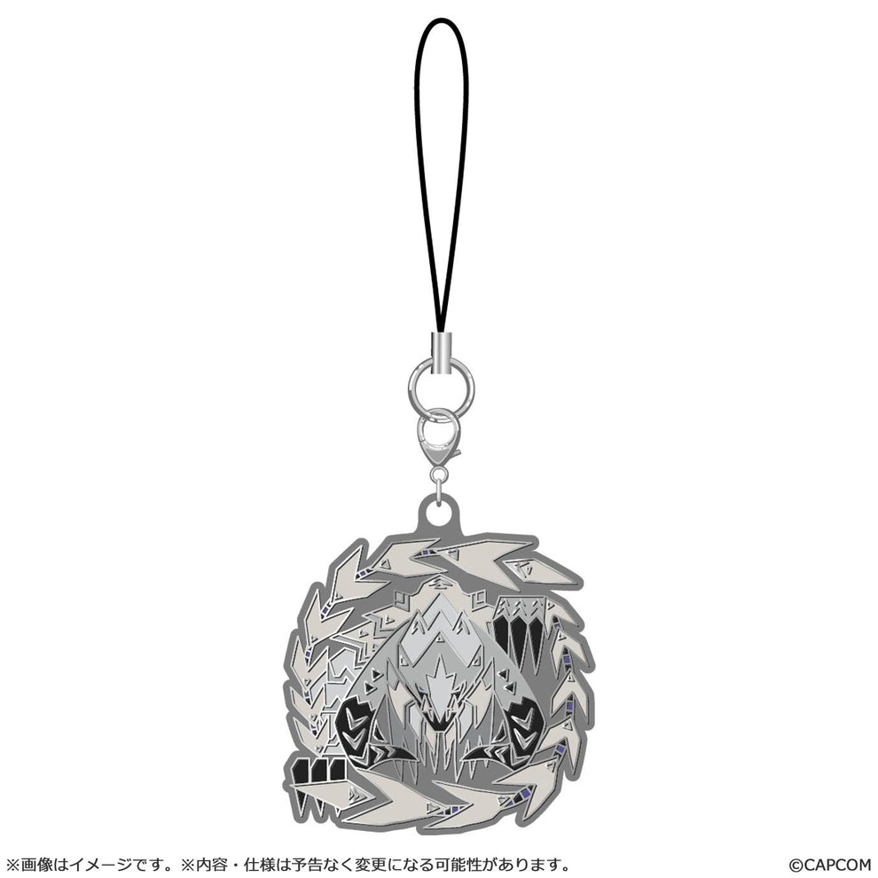 MONSTER HUNTER WILDS Monster Hunter Wilds Monster icon Metal Keychain ...