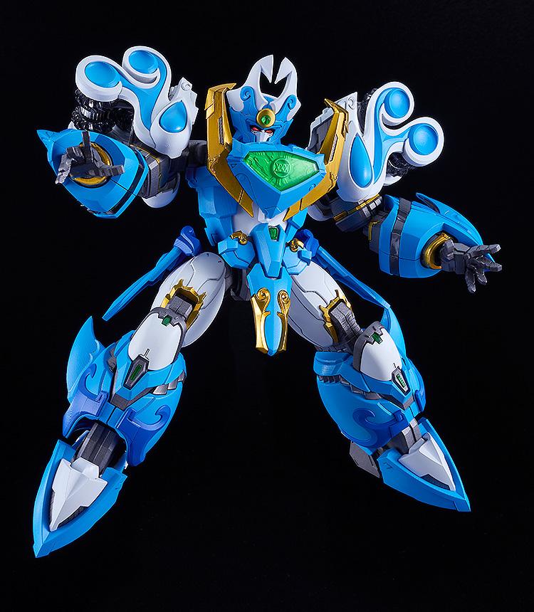 (Model Kits) Mado King Granzort MODEROID King's Style Aquabeat Gold Edition (Rerun)