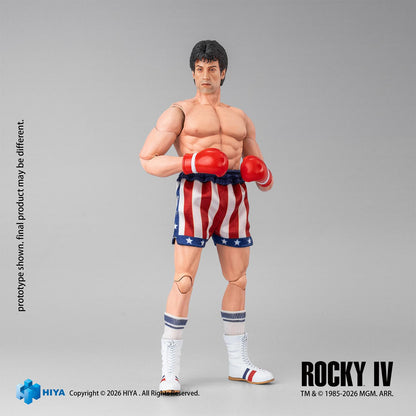 HIYA Exquisite Super Series 1/12 Scale 6.3 Inch Rocky IV Rocky Boxer Version Action Figure