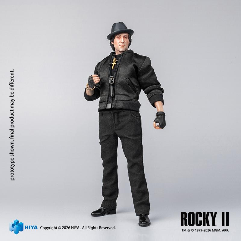 HIYA Exquisite Super Series 1/12 Scale 6 Inch Rocky II Rocky Action Figure