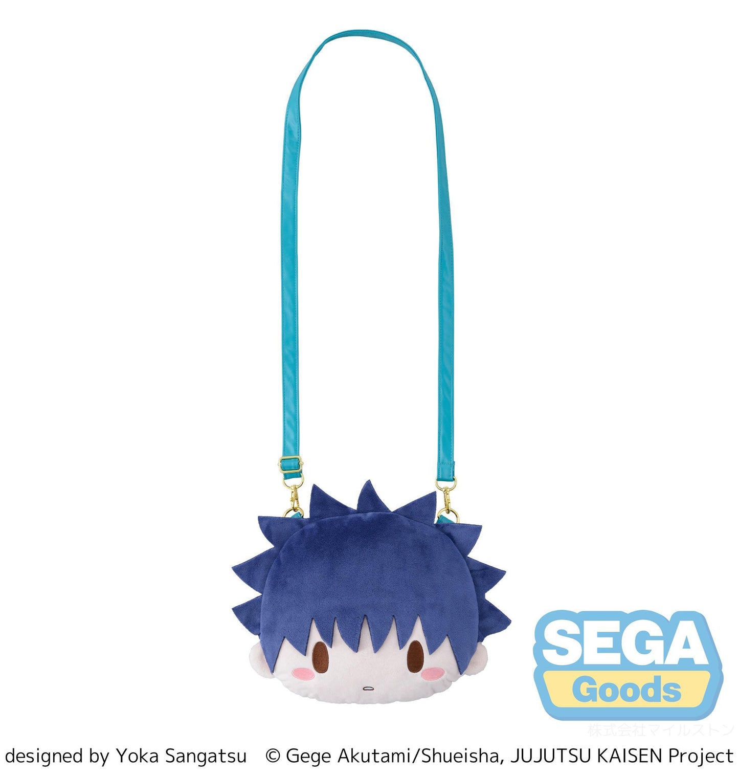 fuwa petit Anime "Jujutsu Kaisen" 5th Anniversary "Megumi Fushiguro" Face Shoulder Bag (M)