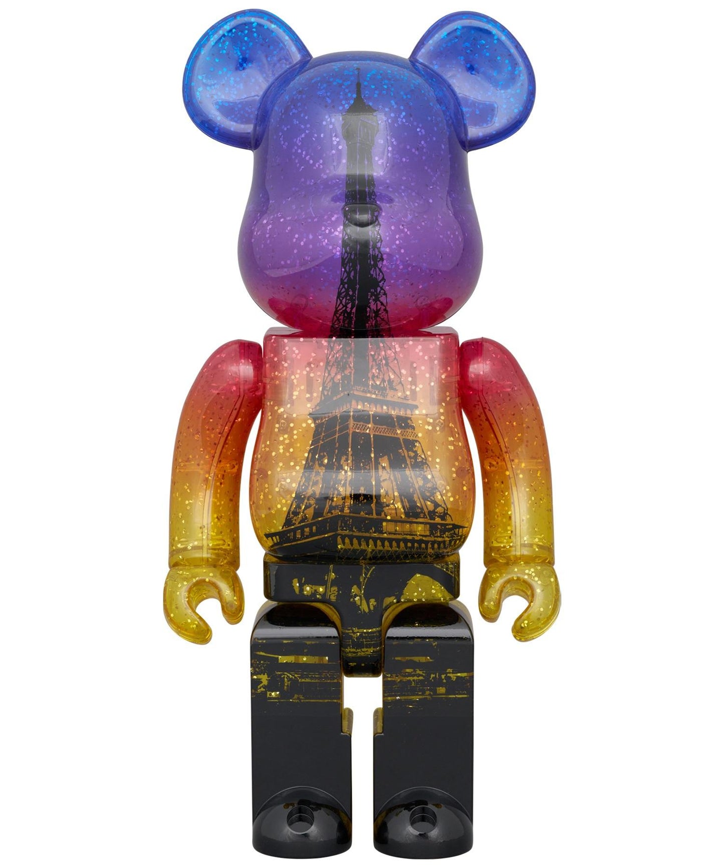 BE@RBRICK EIFFEL TOWER 100% & 400% TWILIGHT Ver.