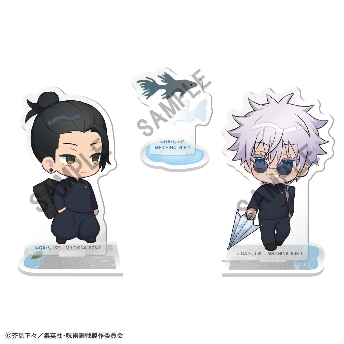 Acrylic Stand Buddycolle Anime Jujutsu Kaisen 5th Anniversary A Suguru Geto, Satoru Gojo (Hidden Inventory/Premature Death Ver.)