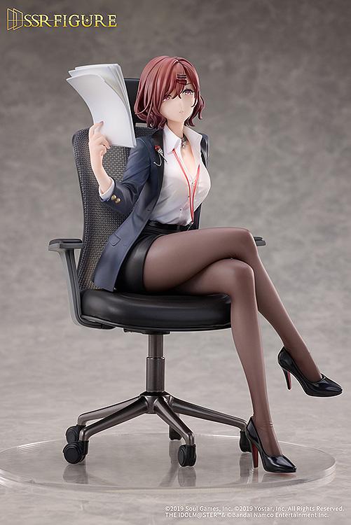 SSR FIGURE THE IDOLM@STER SHINY COLORS x Mahjong Soul Madoka Higuchi Effortless Work Ver. 1/7 Scale Figure