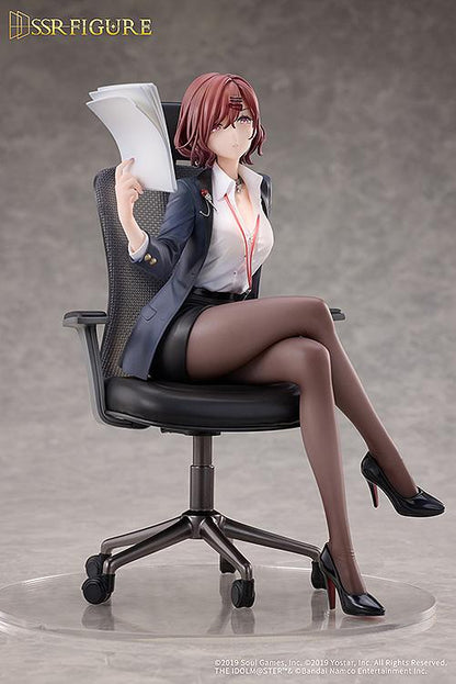 SSR FIGURE THE IDOLM@STER SHINY COLORS x Mahjong Soul Madoka Higuchi Effortless Work Ver. 1/7 Scale Figure