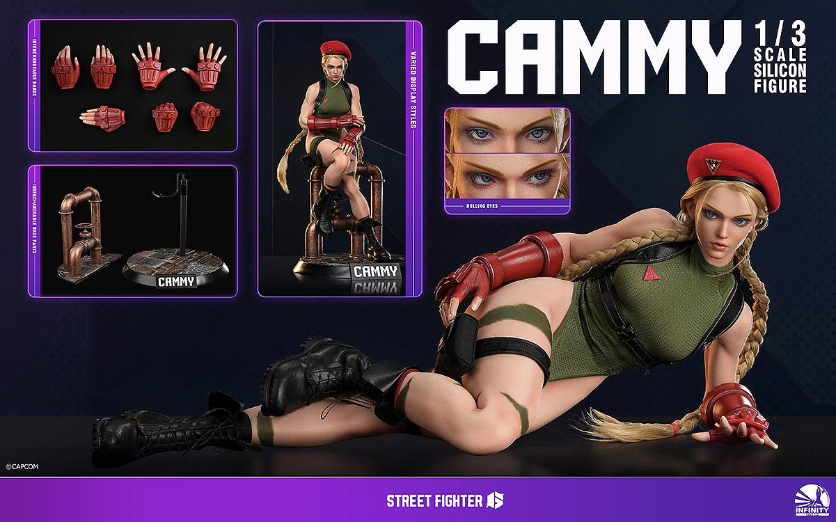 Infinity Studio Street Fighter 6 Cammy 1/3 Scale Silicone Action Figure [50% deposit required]