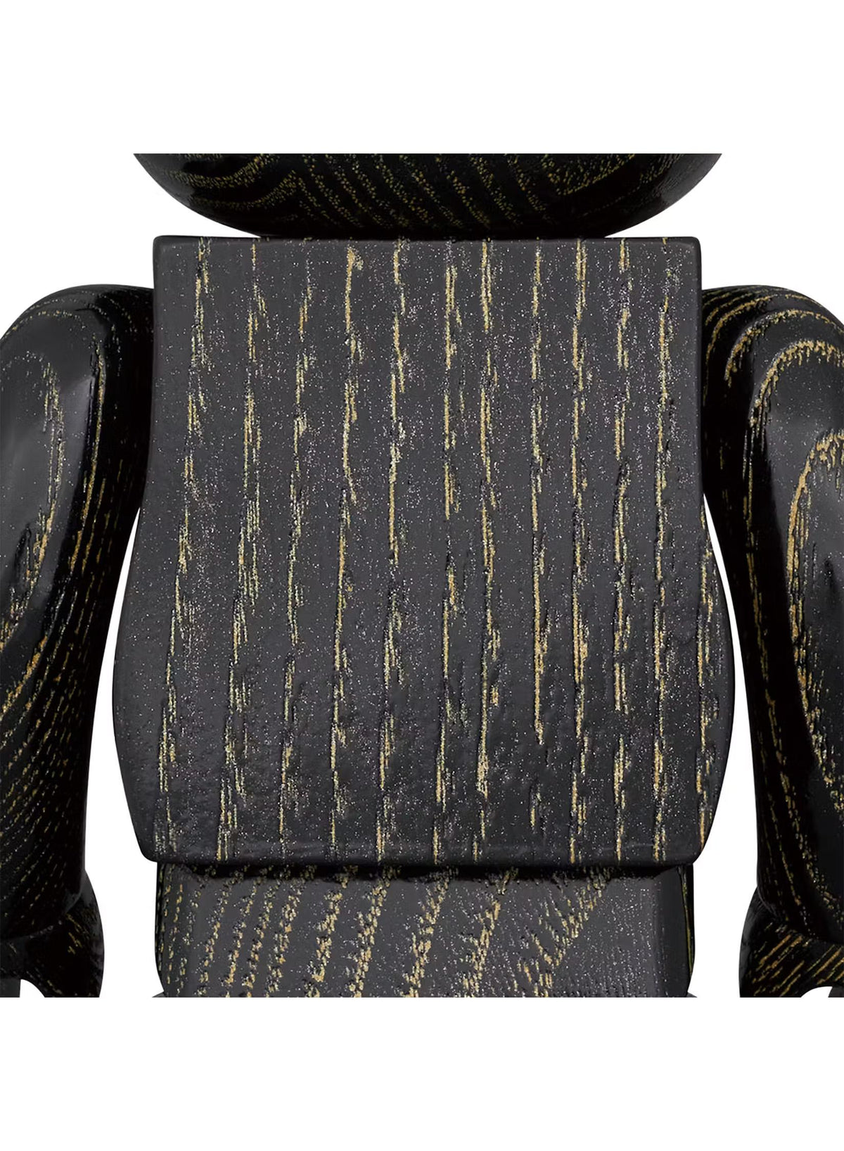 BE@RBRICK Karimoku Ukizukuri Black/Gold 400% [50% deposit required]