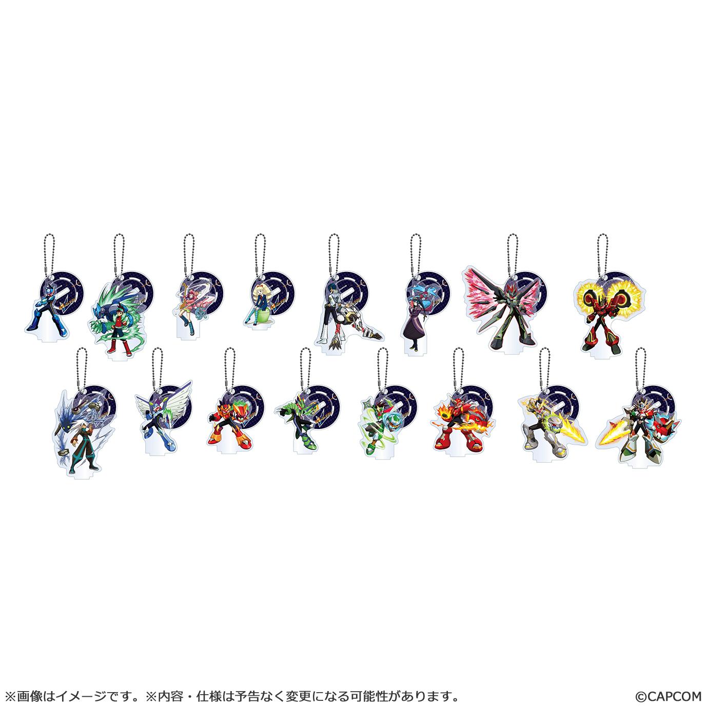 (Blind) Mega Man Star Force Mega Man Star Force acrylic stand Keychain collection