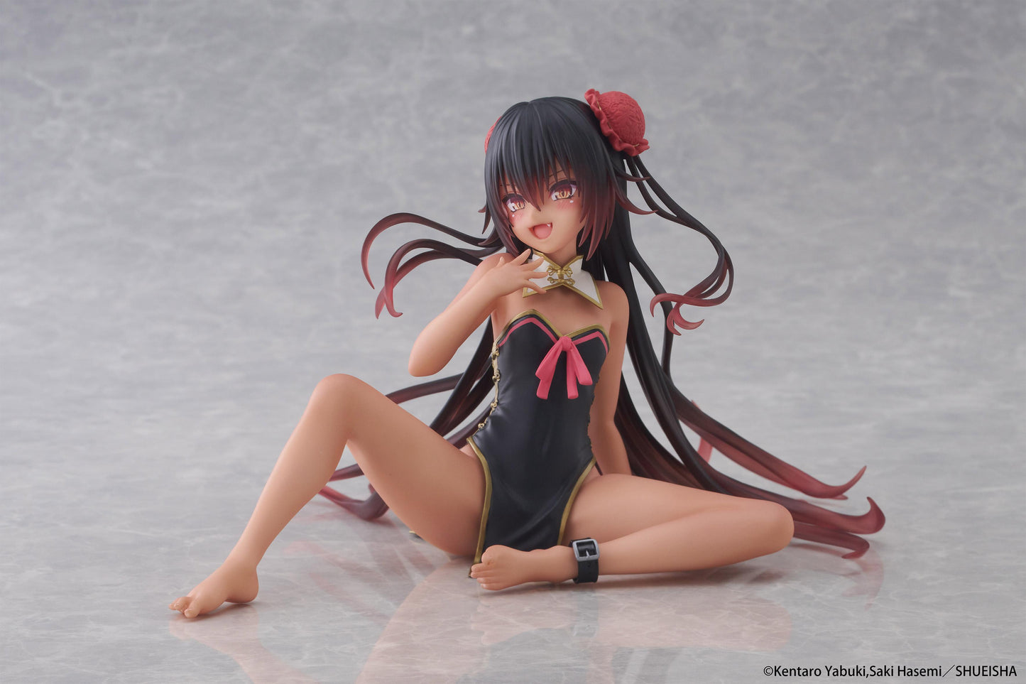 To Love-Ru Darkness Desktop Cute Figure - Nemesis Chinese Dress Ver.