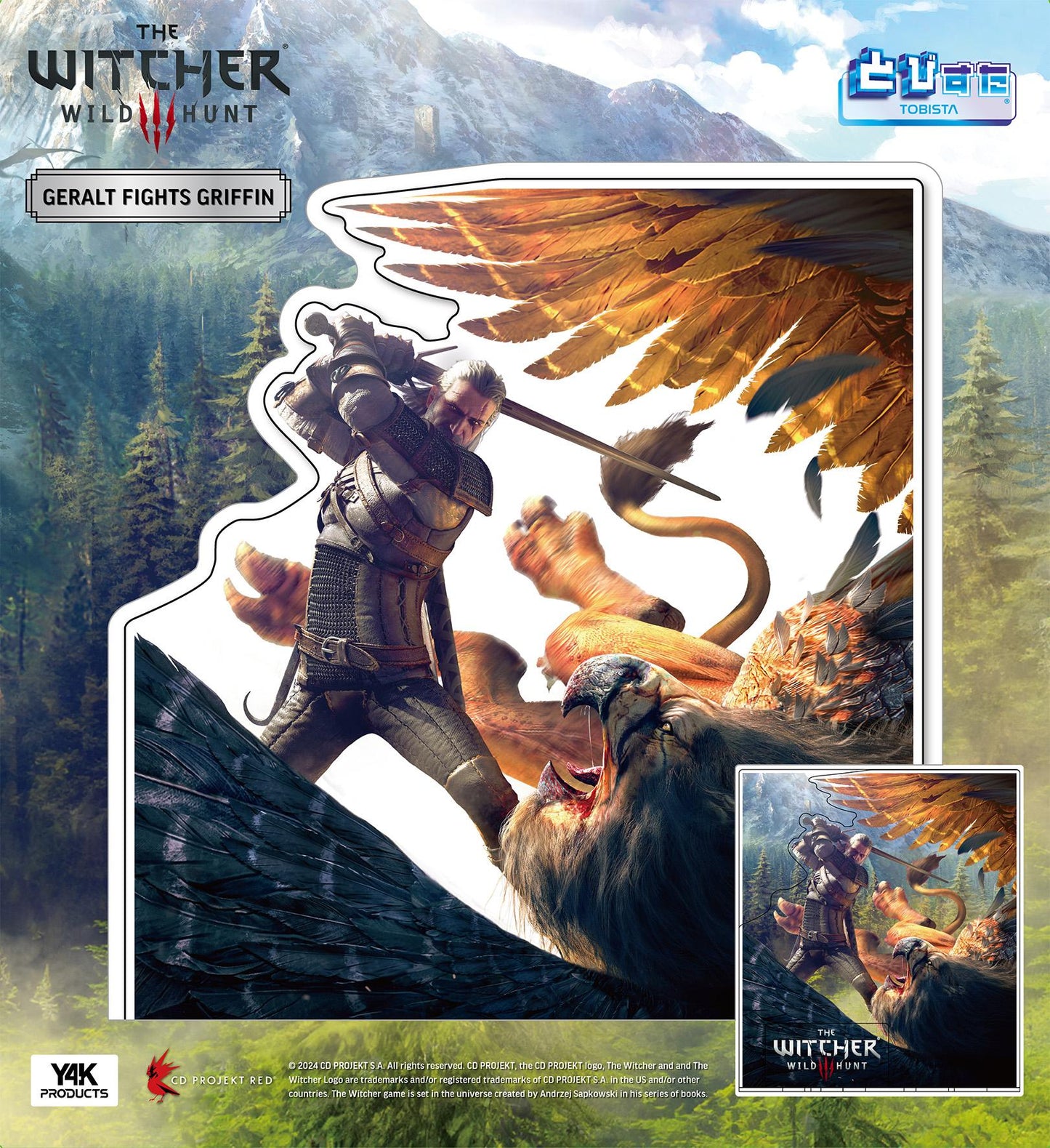 TOBISTA The Witcher 3: Wild Hunt (GERALT FIGHTS GRIFFIN) (Rerun)