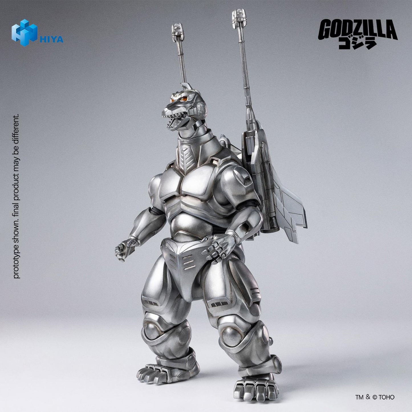 HIYA Exquisite Basic Series None Scale 8.3 Inch Godzilla vs. Mechagodzilla 1993 Super Mechagodzilla Action Figure