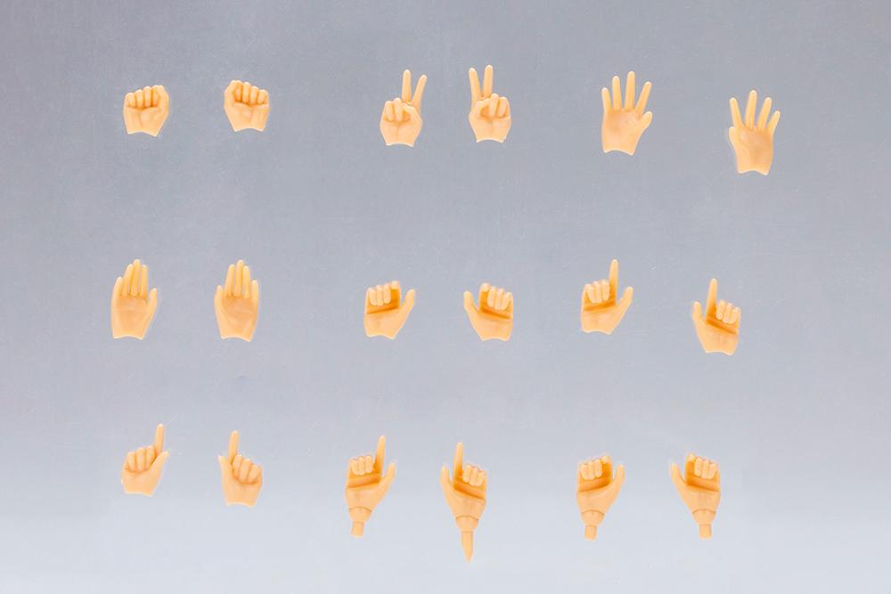 (Model Kits) MEGAMI DEVICE M.S.G 09 HAND SET SKIN COLOR D
