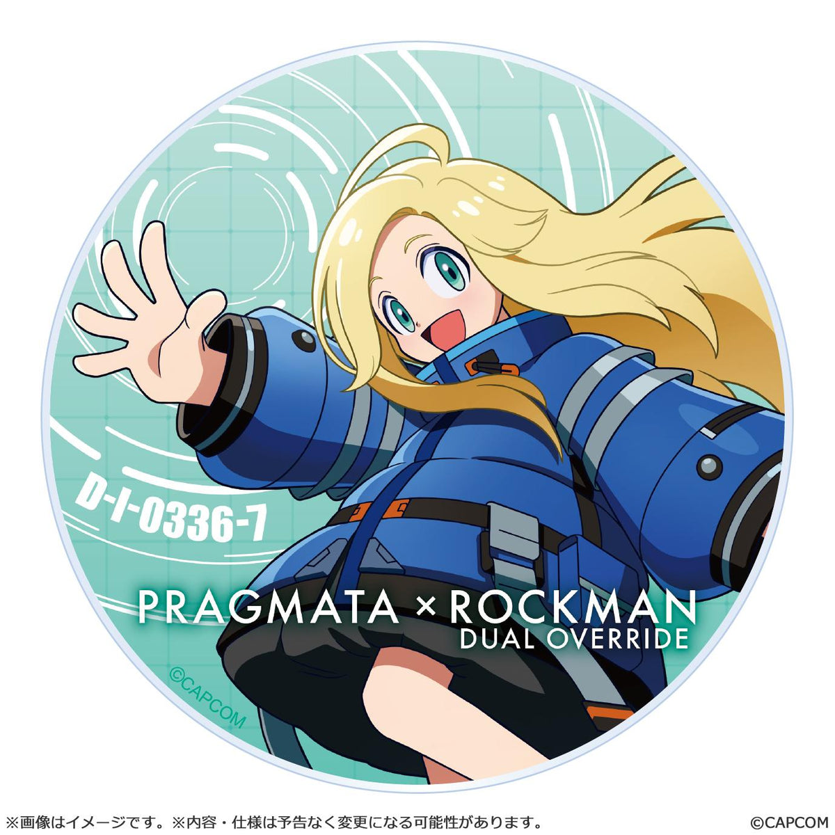 PRAGMATA × Mega Man: Dual Override Acrylic Coaster Set