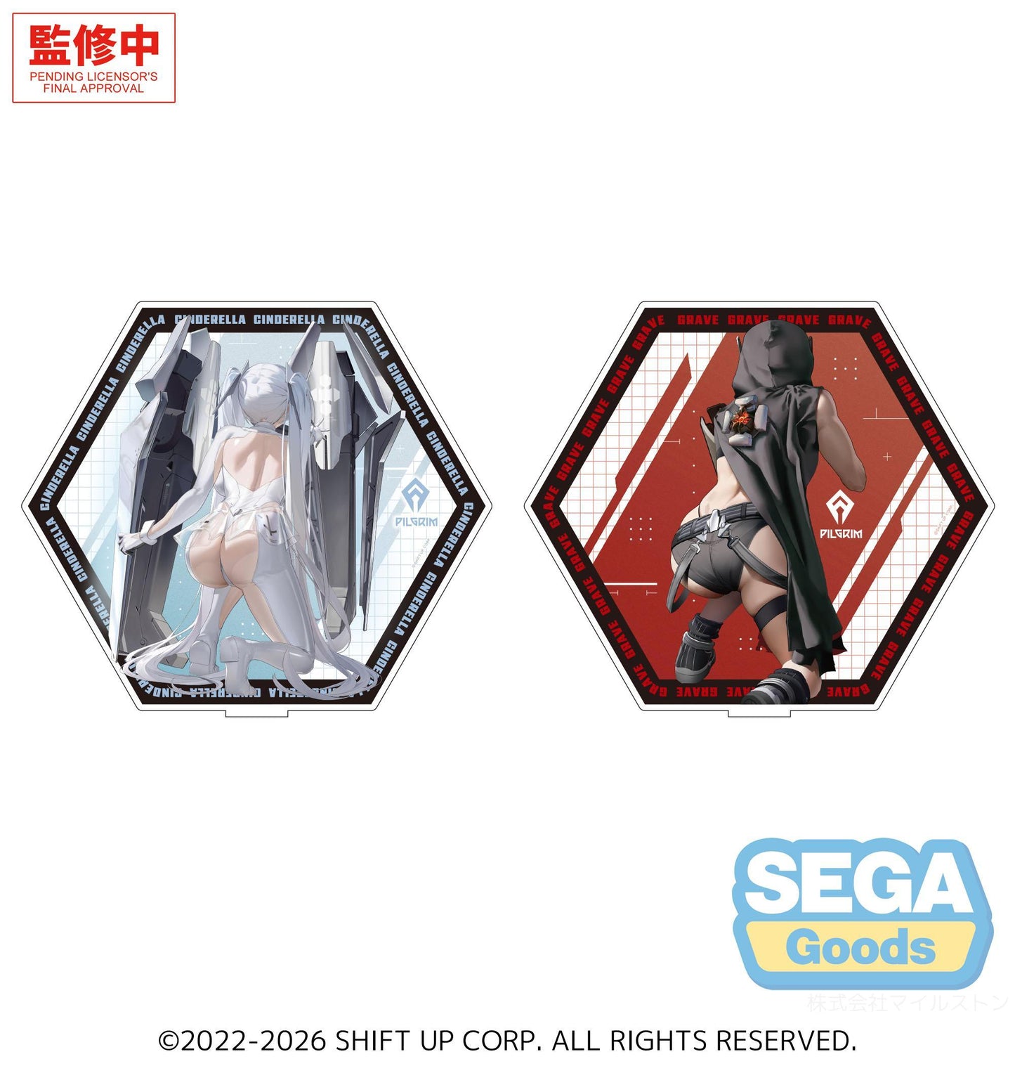"GODDESS OF VICTORY: NIKKE" PtZ Double-Sided Big Acrylic Stand Vol.4