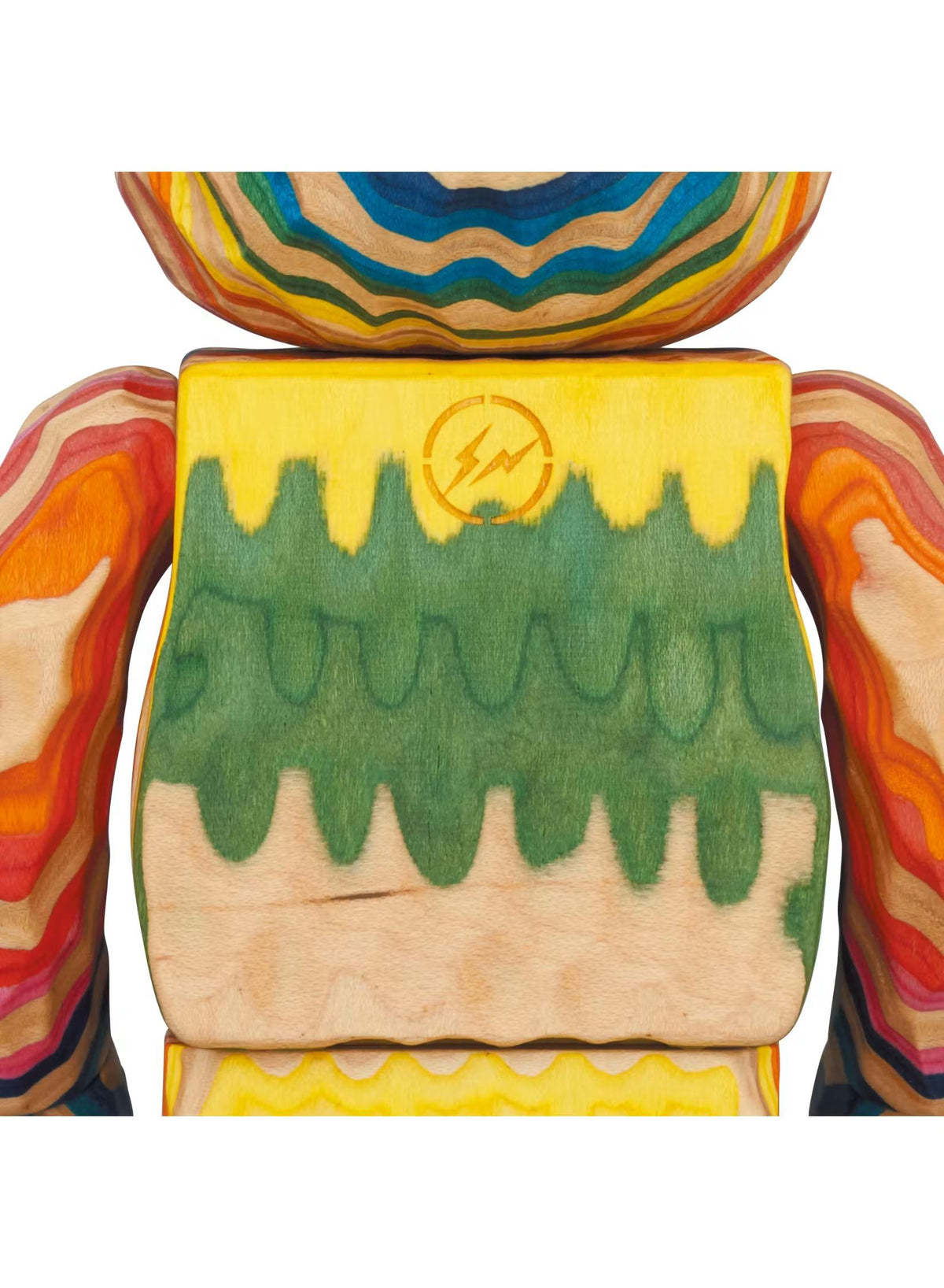 BE@RBRICK Karimoku fragmentdesign HAROSHI VERTICAL 400% carved wooden [50% deposit required]