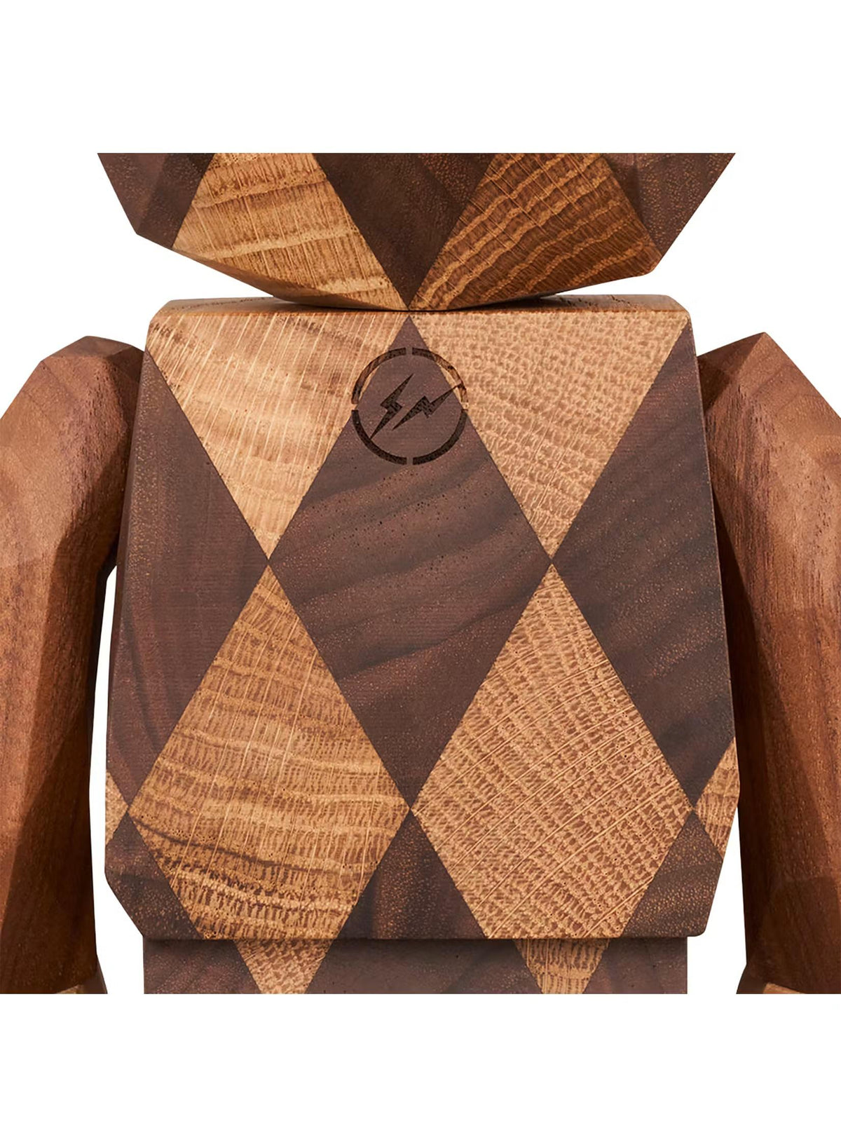 BE@RBRICK Karimoku fragmentdesign polygon - LATTICE PATTERN 400% [50% deposit required]