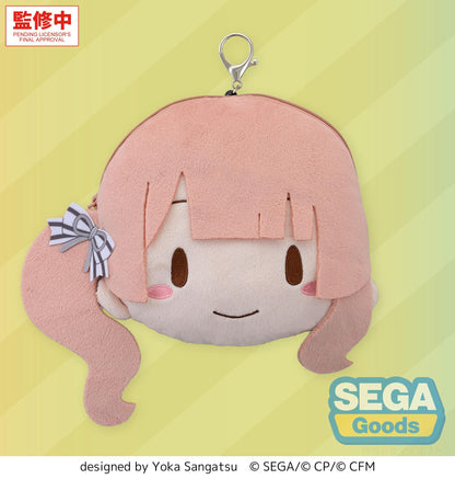 fuwa petit "HATSUNE MIKU: COLORFUL STAGE!" Face Pouch with Reel "Honami Mochizuki"