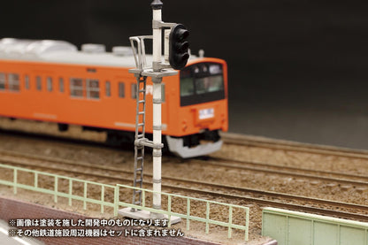 (Model Kits) 1/80 Railway Signal Set Plastic Model (Rerun)