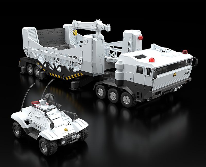 Mobile Police Patlabor MODEROID Type 98 Special Command Vehicle & Type 99 Special Labor Carrier